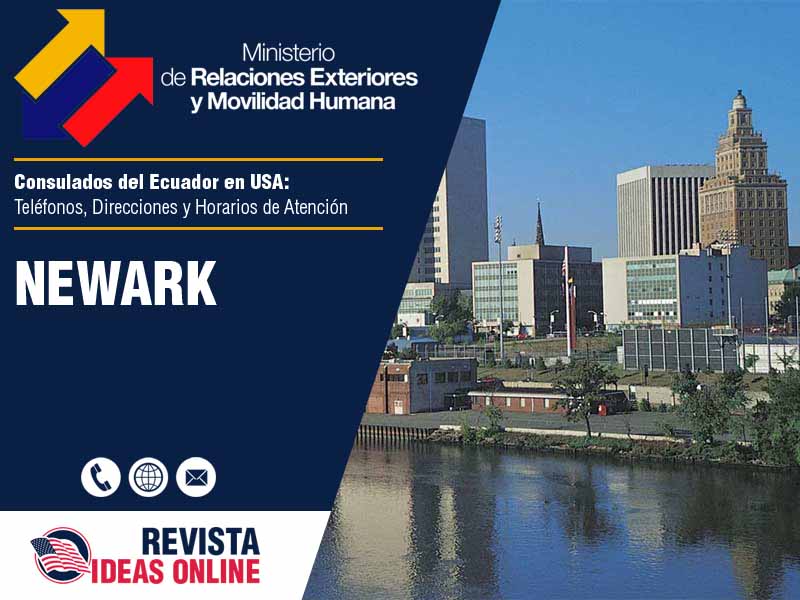 Consulado del Ecuador en Newark NJ - Telfonos, Direcciones y Horarios de Atencin