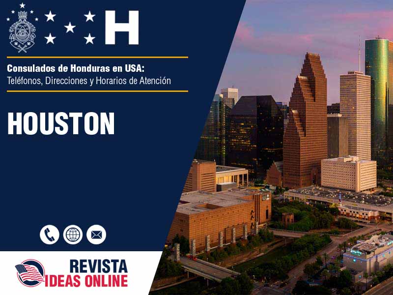 Consulado de Honduras en Houston TX - Telfonos, Direcciones y Horarios de Atencin