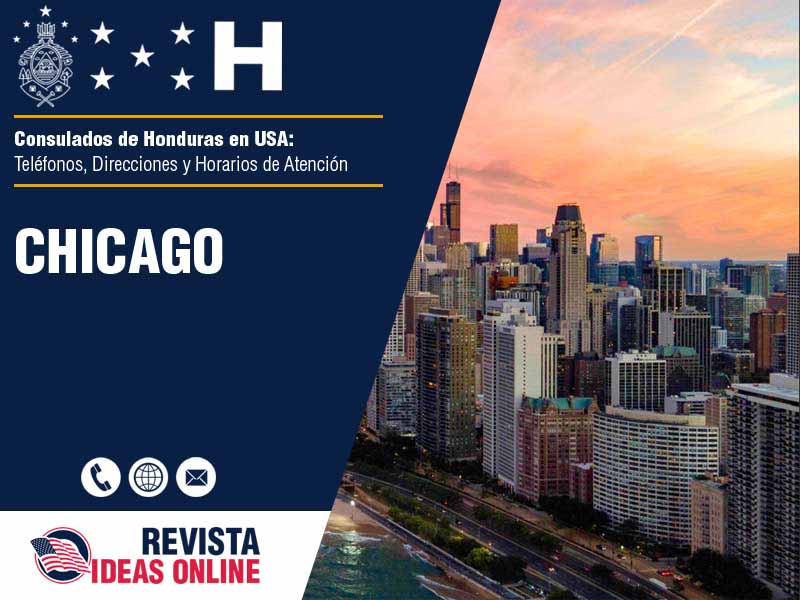 Consulado de Honduras en Chicago IL - Telfonos, Direcciones y Horarios de Atencin