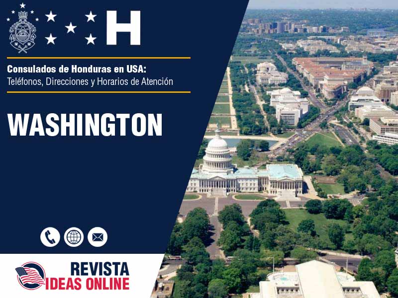 Consulado de Honduras en Washington DC - Telfonos, Direcciones y Horarios de Atencin