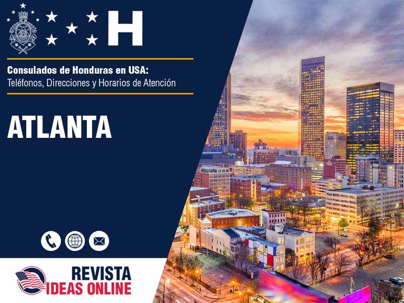 Consulado de Honduras en Atlanta GA - Telfonos, Direcciones y Horarios de Atencin