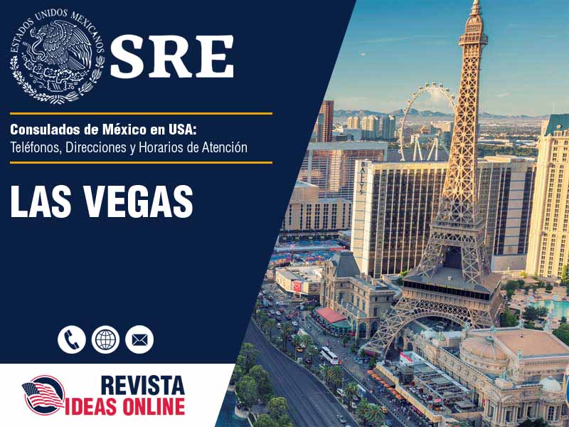 Consulado de Mxico en Las Vegas NV - Telfonos, Direcciones y Horarios de Atencin