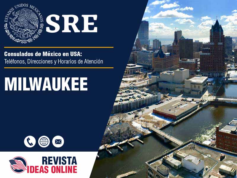 Consulado de Mxico en Milwaukee WI - Telfonos, Direcciones y Horarios de Atencin