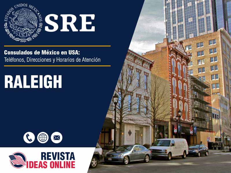 Consulado de Mxico en Raleigh NC - Telfonos, Direcciones y Horarios de Atencin